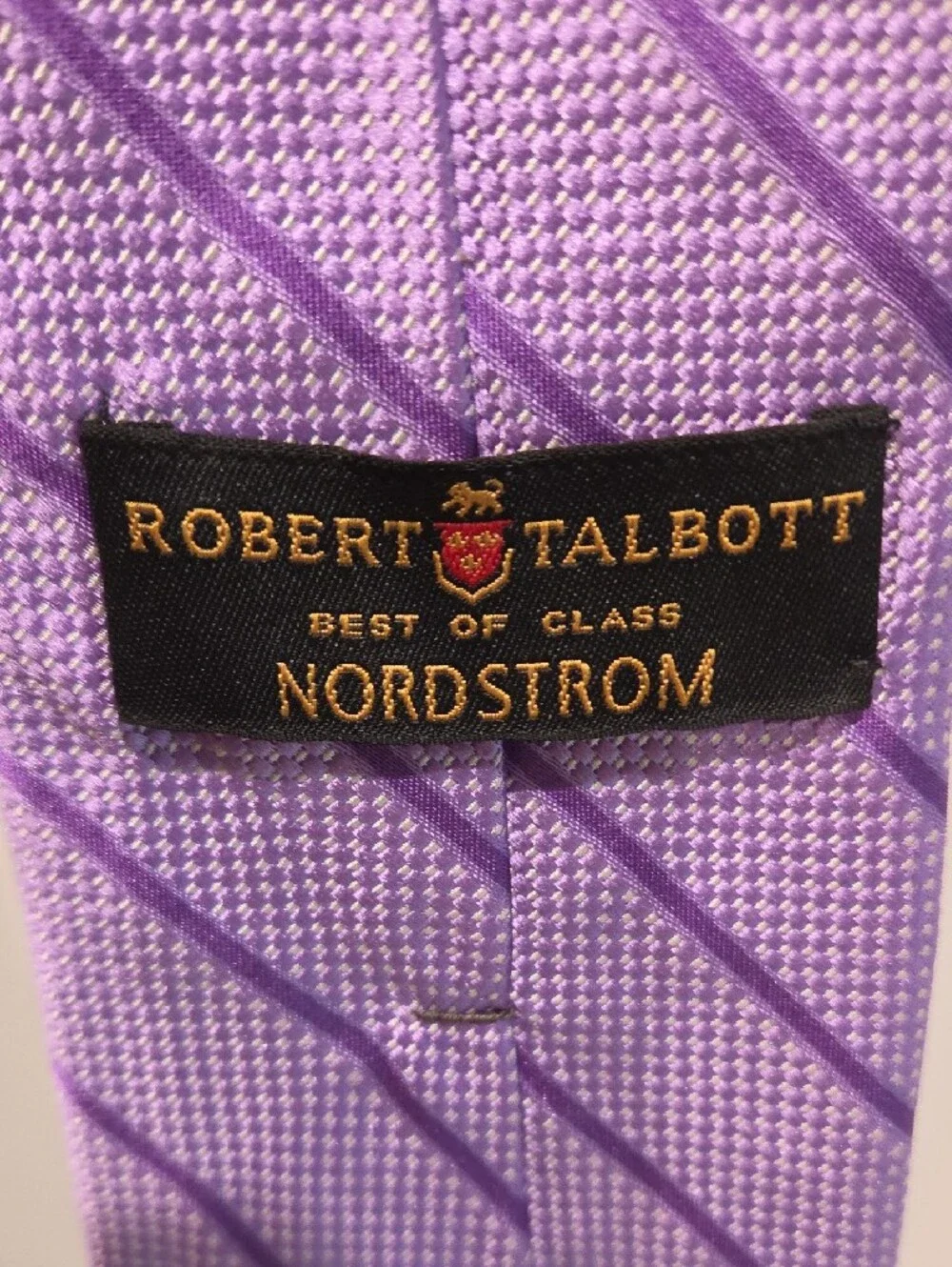Silk Men's Purple Patterned Ties